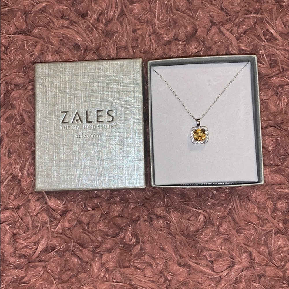 💫November Birthstone Zales Necklace✨